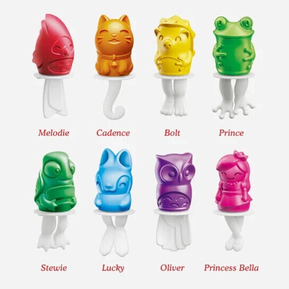 ZOKU Ice Pop Popsicle Character Molds - Various Characters New in Box - Picture 10 of 10